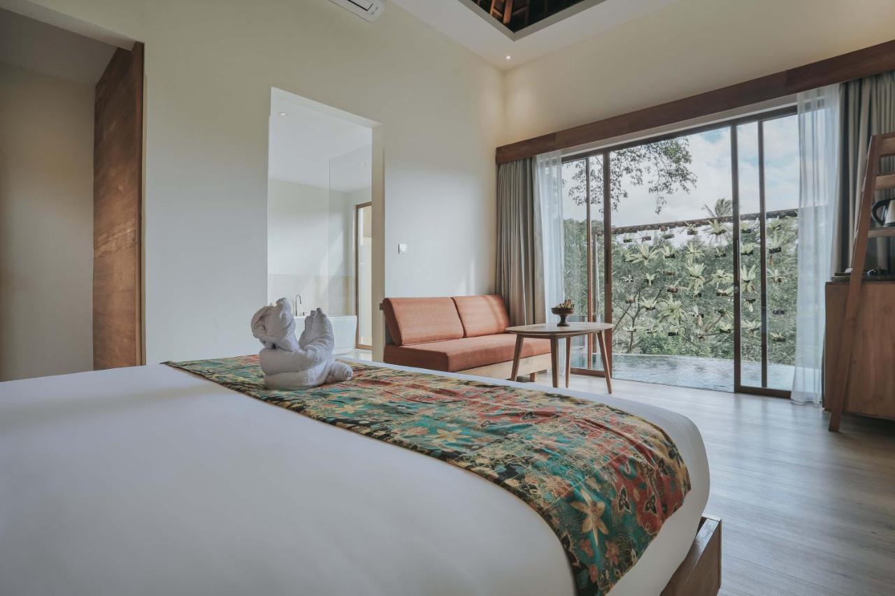 The Sebali Resort ウブド エクステリア 写真 Deluxe Pool Access