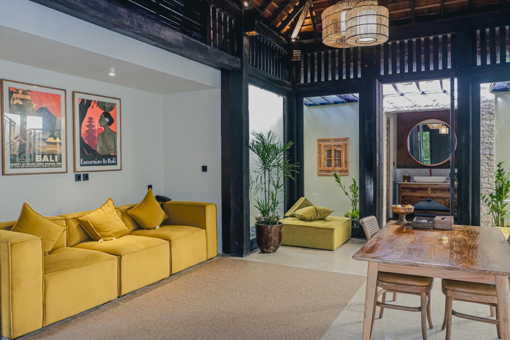 The Sebali Resort ウブド エクステリア 写真 The interior of the house